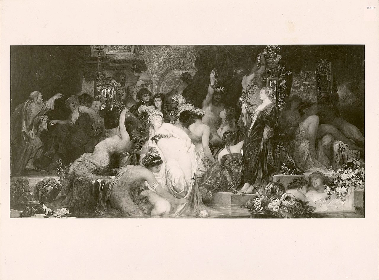 La peste a Firenze, trittico - Führermuseum, Linz 1